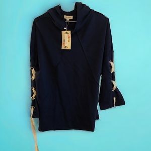 Baggy Sweater Navy Blue
